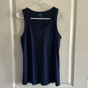 Navy blue tank top